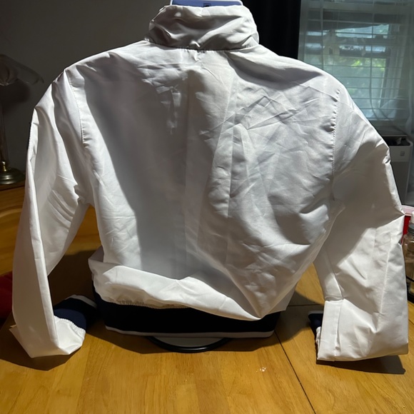 NWOT, US Polo Association jacket, white/navy, Men’s XXL - Picture 5 of 6